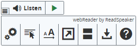Readspeaker Tools